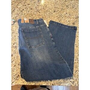 Prana NWT Axiom Straight Leg Jean Men's Size 38X30 Antique Stone Wash Wide Leg